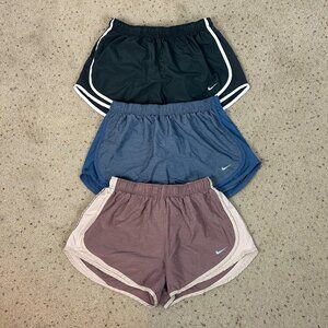 Nike Lot of 3 Tempo Athletic Running Shorts Size Large Women's